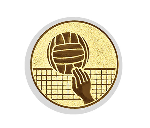 Glastrophäe 136-2 Schild & Emblem - Bunt / 22 cm