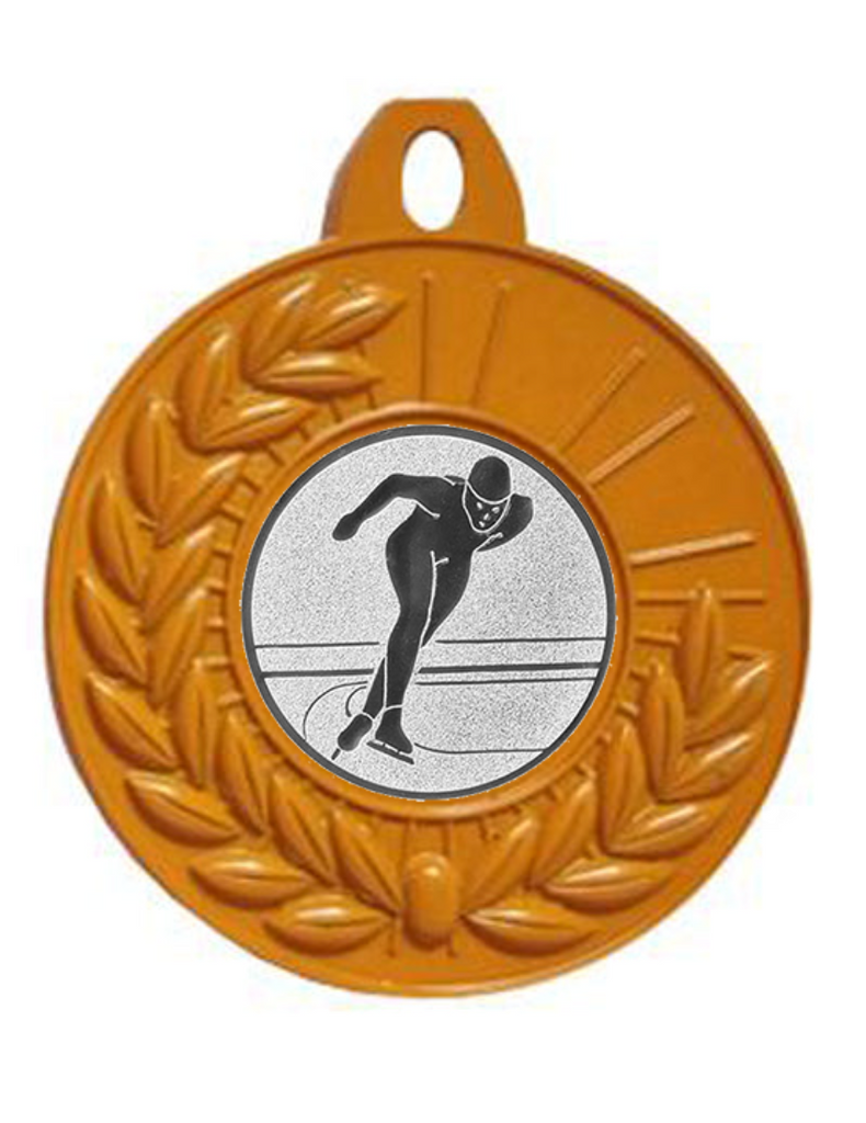 Farbmedaille Ø 50 mm - Orange / 50 mm