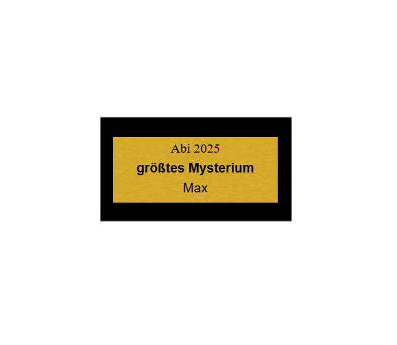 Hollywood Classic Award in Gold - Gold / 16 cm