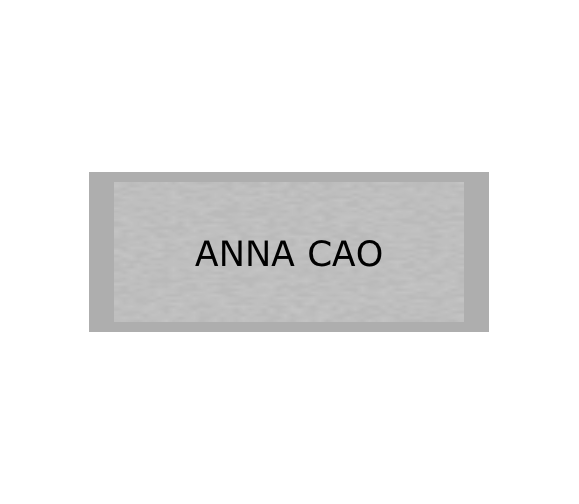 Gravurschild Silber selbstklebend - Silber / 50 x 20 mm