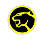 Glas Pokal 137-1 Schild & Emblem - Gold / 19 cm