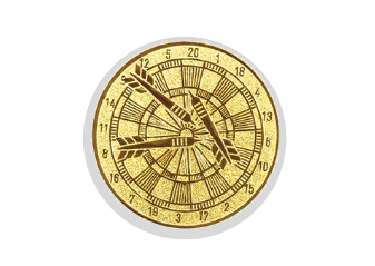 Glastrophäe 136-2 Schild & Emblem - Bunt / 20 cm