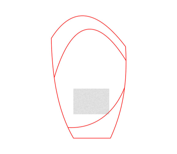 Glas Pokal Blau W55-L - Blau/Transparent / 16.5 cm