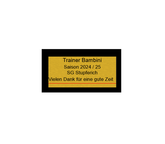 Gold Silber Schwarz / 27 cm