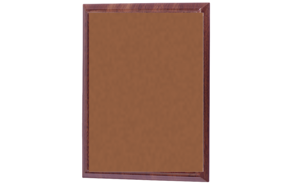 Holztafel H15 - mit Farbdruck auf Aluplatte - Braun / 300*225mm