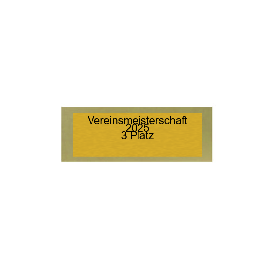 Holz Pokal Angeln FG010 - 19 cm / Schwarz Braun