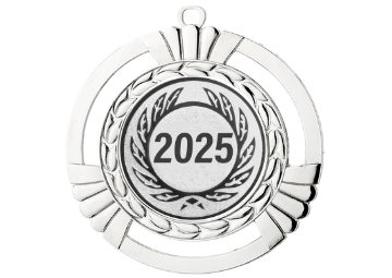 Medaille D62 - Ø 90mm - Silber / 90 mm