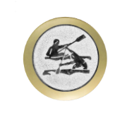 Ehrentafel 185-4 - 12 x 15 cm / Blau/Rot