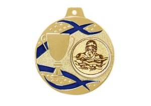 Medaille 079  Ø 50 mm - Gold / 50mm