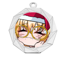 Medaille BS.ME83 Ø 70 mm - Silber / 70 mm