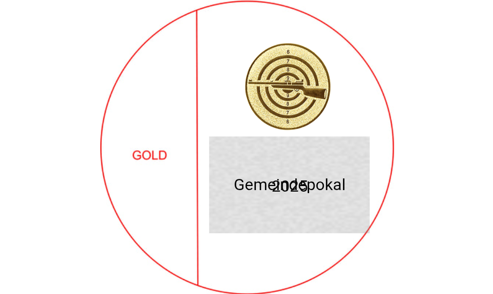 Glas Pokal 171-5 Lasergravur - Transparent / 21 cm / Gold / Laser-Gravur