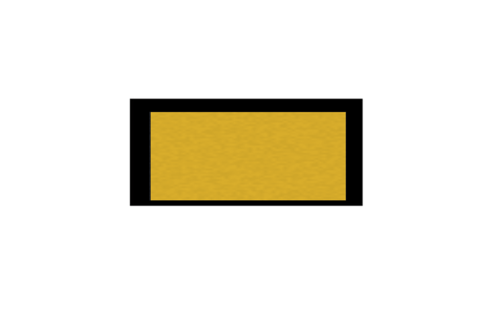 Gold Schwarz / 39 cm