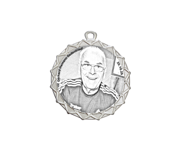 Medaille BS.ME96  Ø 70mm - Silber / 70 mm