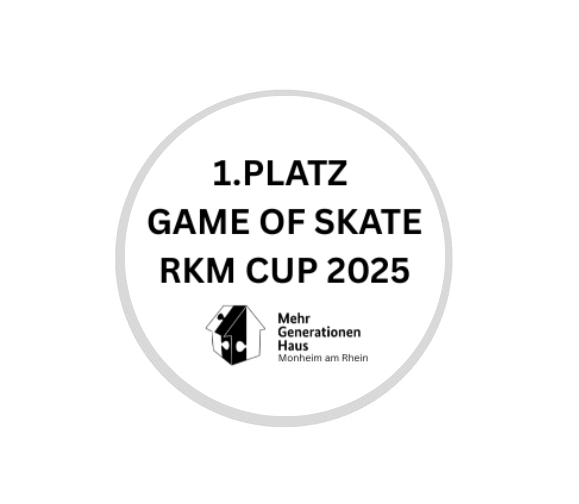 Glas Pokal 8805 blau Schild & Emblem - Silber Blau / 20 cm