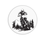 Glas Pokal 8805 blau Schild & Emblem - Silber Blau / 20 cm