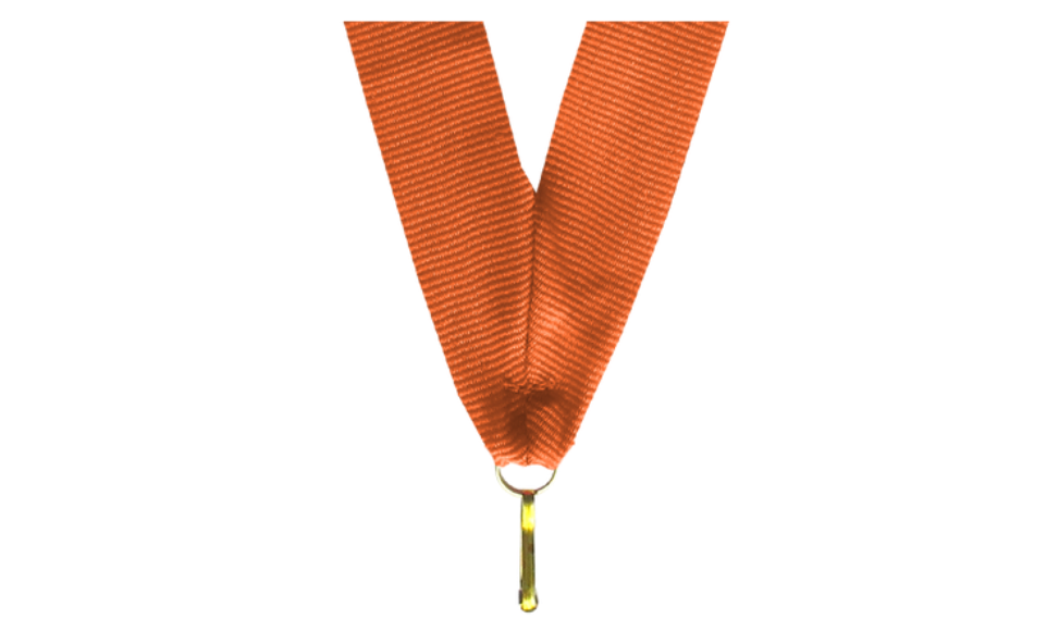 100er Pack Bänder - Breite 11 mm / Länge ca. 400 mm - Orange / 11x400mm