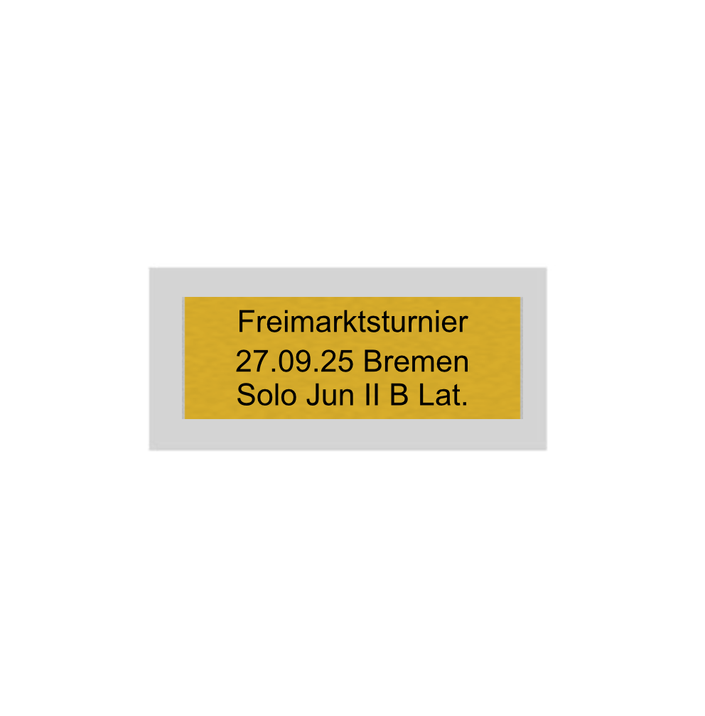 30 cm / Gold