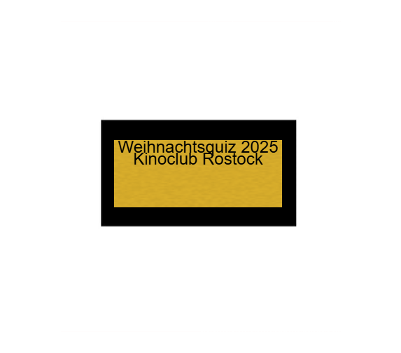 Hollywood Classic Award in Gold - Gold / 16 cm