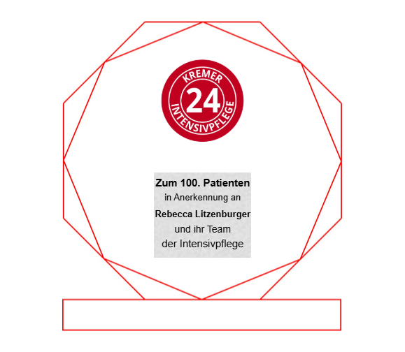 Glas Pokal 6508-L - 17.5 cm / Transparent / Laser-Gravur