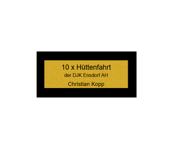 Hollywood Classic Award in Gold - Gold / 24 cm