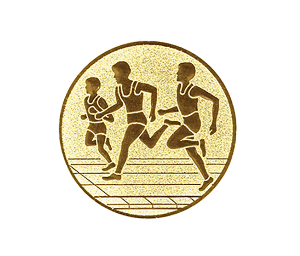 Glastrophäe 136-2 Schild & Emblem - Bunt / 20 cm