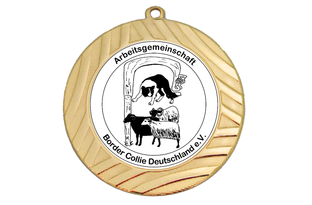 Medaille BS.MI7001 Ø 70mm - Gold / 70 mm