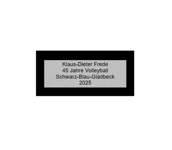 Holz Pokal Volleyball FG007 - 23 cm / Braun