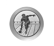 Kinder Pokal 1,2,3 FG731 - Silber Matt / 9.5 cm