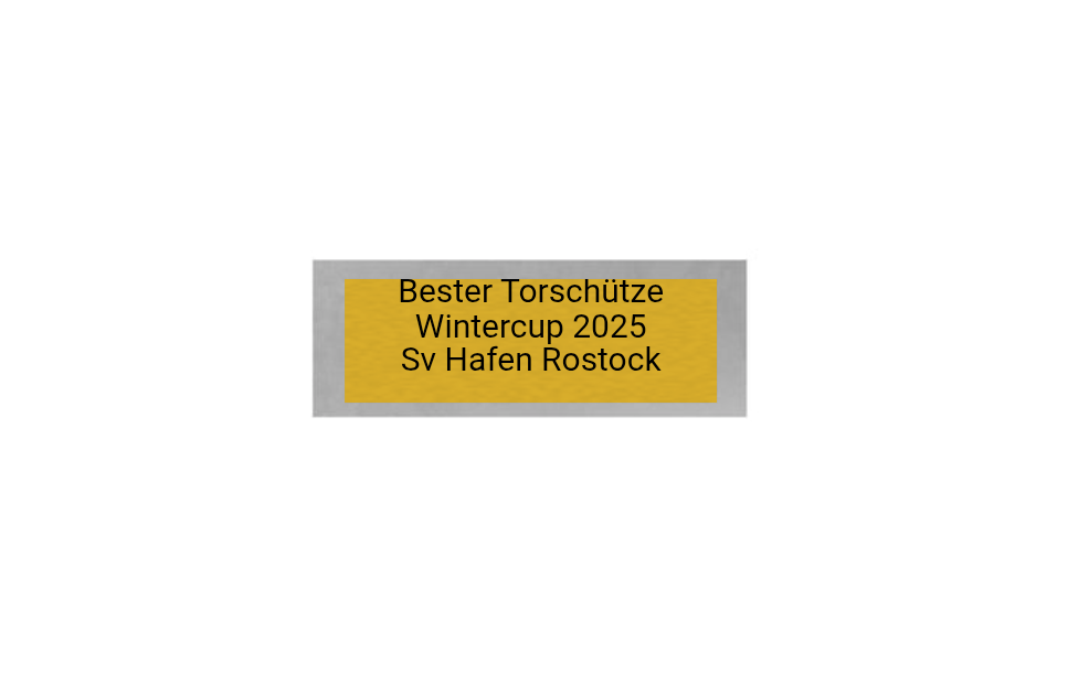 Fußball Pokal 044 - Silber - Gold / 12cm / SM