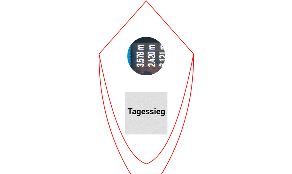 Glas Pokal GL.047-L - begrenzt - Blau/Transparent / 16.5 cm / Laser-Gravur