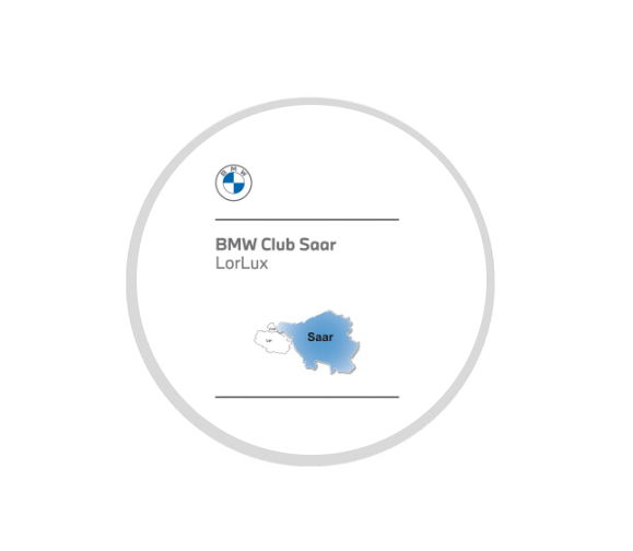 Glastrophäe 136-4 Schild & Emblem - 22 cm / Blau