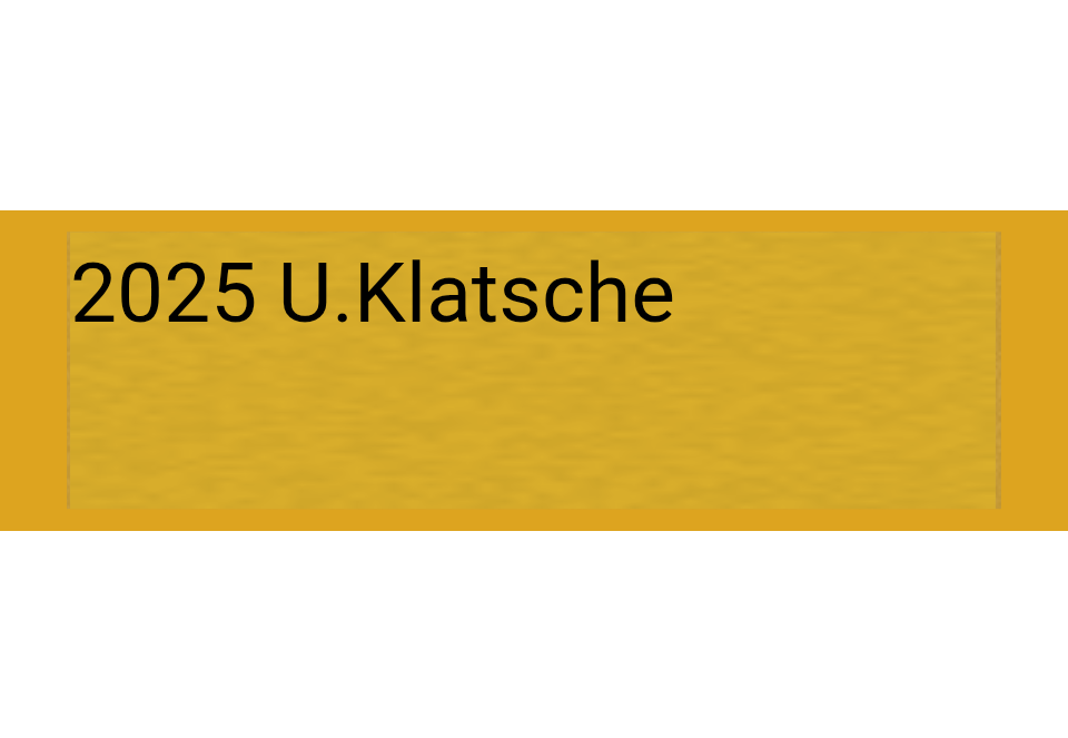 Gravurschild Gold selbstklebend - Gold / 50 x 15 mm