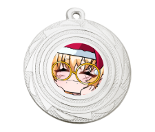 Medaille BS.ME100 Ø 45 mm - Silber / 45 mm