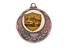 Medaille 028L Ø 40 mm - Bronze / 50 mm