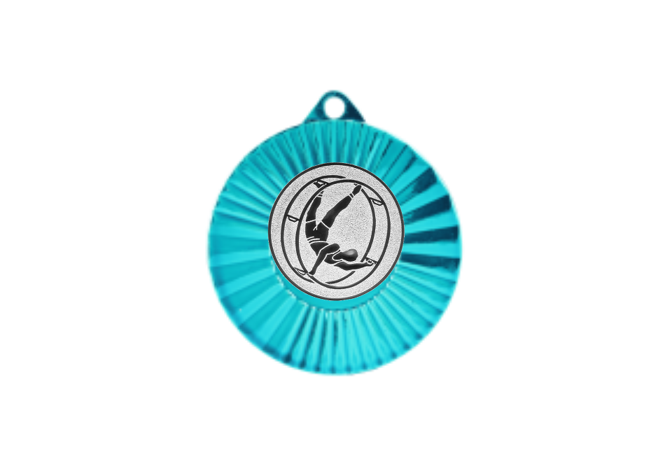 Medaille 753  Ø 50 mm - Türkis / 50 mm