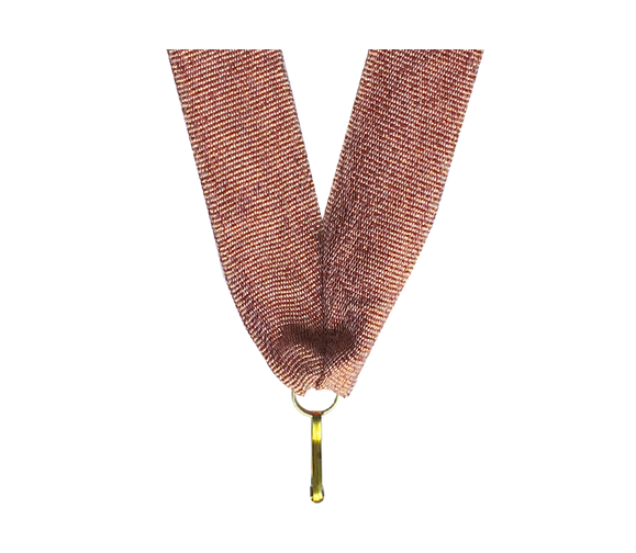 10er Pack Bänder Breite 22 mm / Länge ca. 400 mm - Bronze / 22x400mm