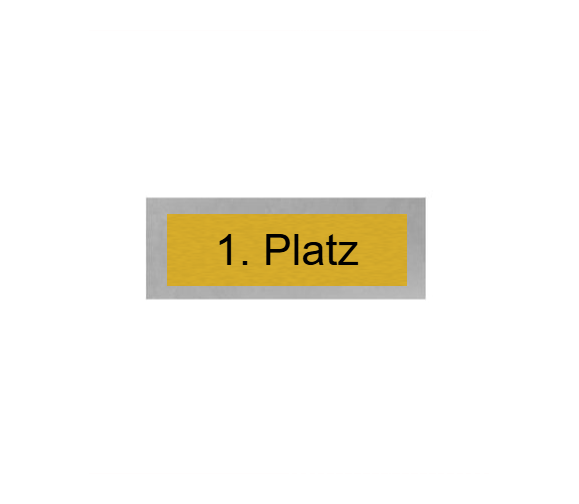 Boule Pokal PFS_027 - 22.5 cm / Silber Mehrfarbig