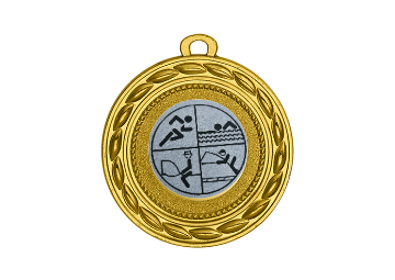 Medaille 9182 Ø 50mm - Gold / 50mm