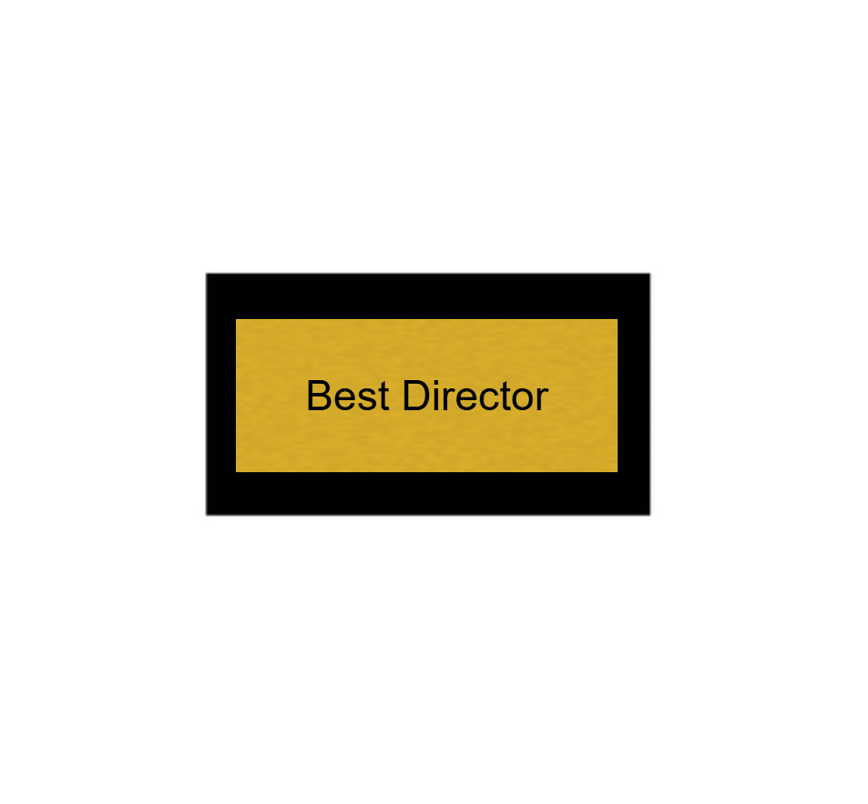 Hollywood Classic Award in Gold - Gold / 16 cm