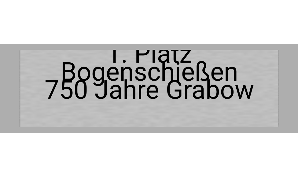 Gravurschild Silber selbstklebend - Silber / 50 x 15 mm
