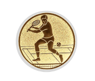 Glastrophäe 136-2 Schild & Emblem - Bunt / 15 cm