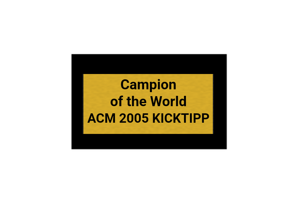 Fußball Pokal 85-3 teilweise begrenzt! - Silber Gold / 36 cm