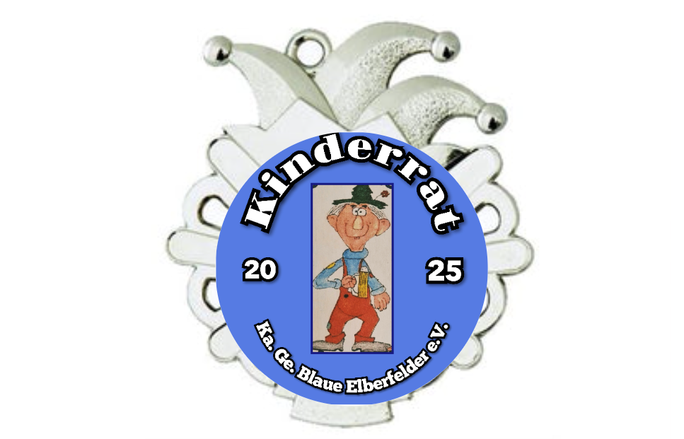 Karnevals Medaille D54-S - Silber / 50x56x2mm