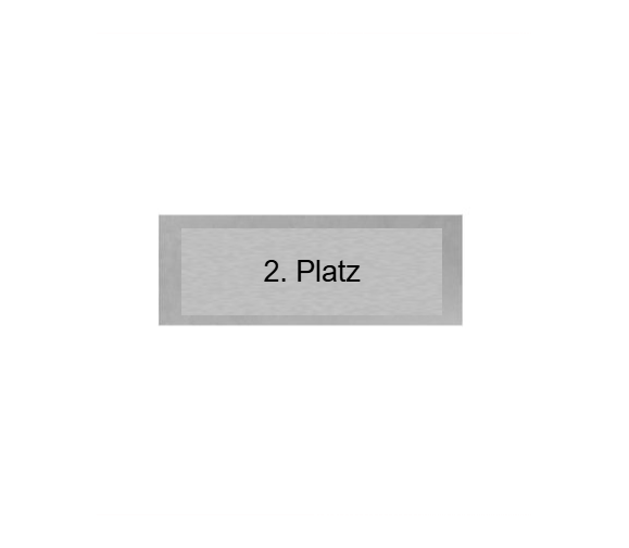 Dart Pokal FG4121 - 17 cm / Silber Mehrfarbig