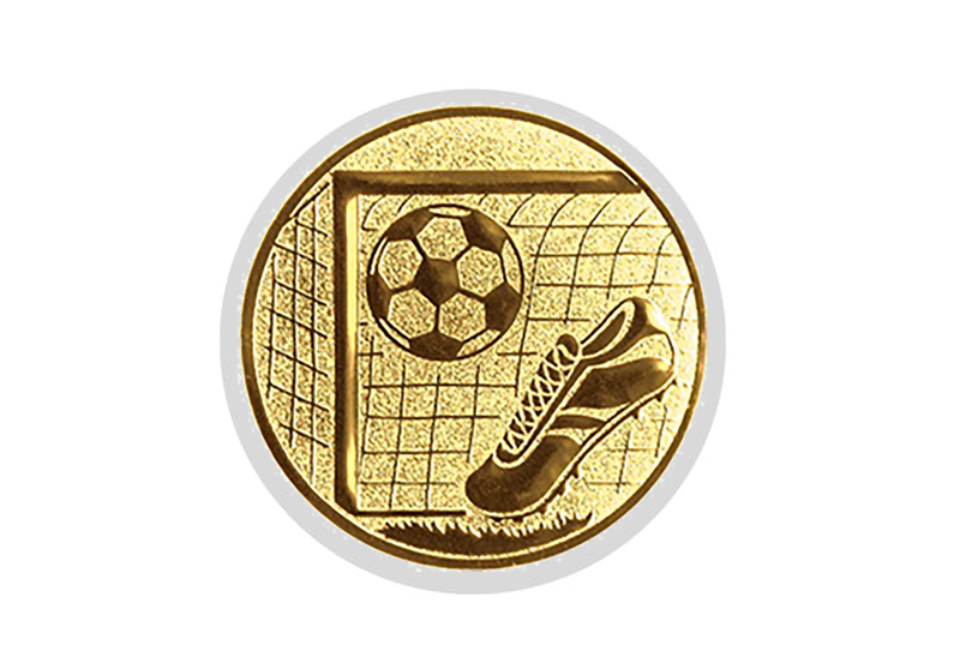 Glas Pokal 8808 Blau Schild & Emblem - Transparent Blau / 16.5 cm