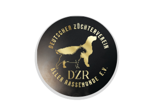 Glas Pokal 8805 blau Schild & Emblem - Silber Blau / 16 cm