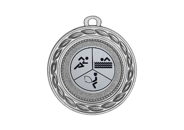 Medaille 9182 Ø 50mm - Silber / 50mm