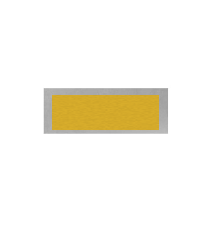 Fußballschuh mit Ball FG230 - Silber Gold / 9.2 cm / SM