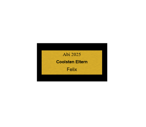 Hollywood Classic Award in Gold - Gold / 16 cm