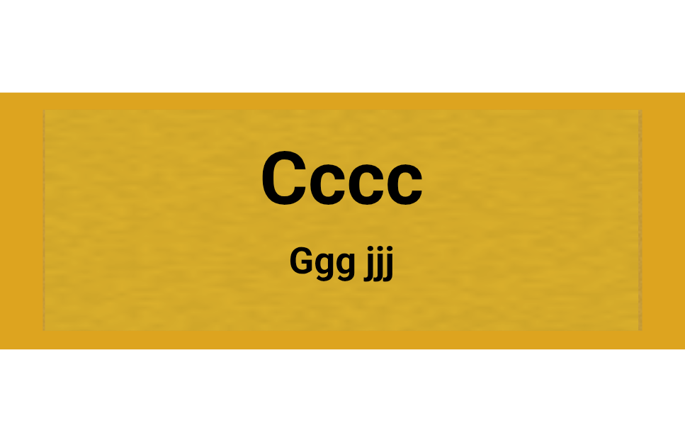 Gravurschild Gold selbstklebend - Gold / 80 x 30 mm